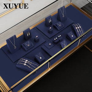 High-End Necklace Display Rack Jewelry Props