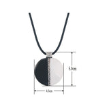 Enamel Round Necklace for Women