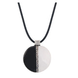 Enamel Round Necklace for Women