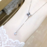 Women's Diamond Pendant Choker Zircon Jewelry