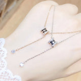 Women's Diamond Pendant Choker Zircon Jewelry
