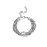 Exaggerated Punk Multi-layer Chain Stacking Necklace for Women