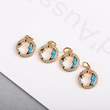 Star Moon Pendant Mini Rhinestone Necklace Pendant