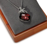 Wooden Necklace Pendant Jewelry Stand Earrings Display