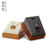 Wooden Necklace Pendant Jewelry Stand Earrings Display