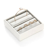 Necklace Ring Earrings Display Tray Organizer Holder Case