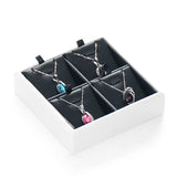 Necklace Ring Earrings Display Tray Organizer Holder Case