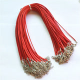 Wax Rope DIY Necklace Accessories Leather Rope 100pcs