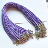 Wax Rope DIY Necklace Accessories Leather Rope 100pcs
