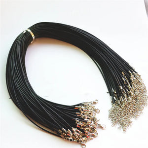 Wax Rope DIY Necklace Accessories Leather Rope 100pcs