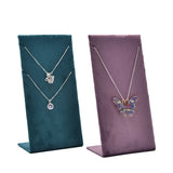 Flannel Necklace Display Stand Jewelry Storage Rack