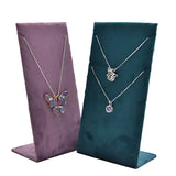 Flannel Necklace Display Stand Jewelry Storage Rack