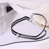 Short Pearl Choker Necklace for Women