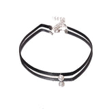 Short Pearl Choker Necklace for Women