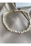 White Pearl Necklace Elegant Jewelry Trend