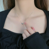 Heart Pendant Necklace 925 Sterling Silver Jewelry Chains
