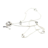 BRIGHT HEARTS Pendant with Clear CZ 925 Sterling Silver DIY Jewelry