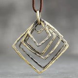 Long Vintage Bronze Alloy Choker Necklace Pendant Jewelry