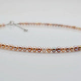 Delicate Natural Small Pearl Beaded Necklace