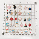 Nedar 110pcs Charms for Jewelry Making DIY Bracelet Necklace