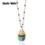 Beetle Lucky Bracelets Bangles Women Insect Charm Jewelry