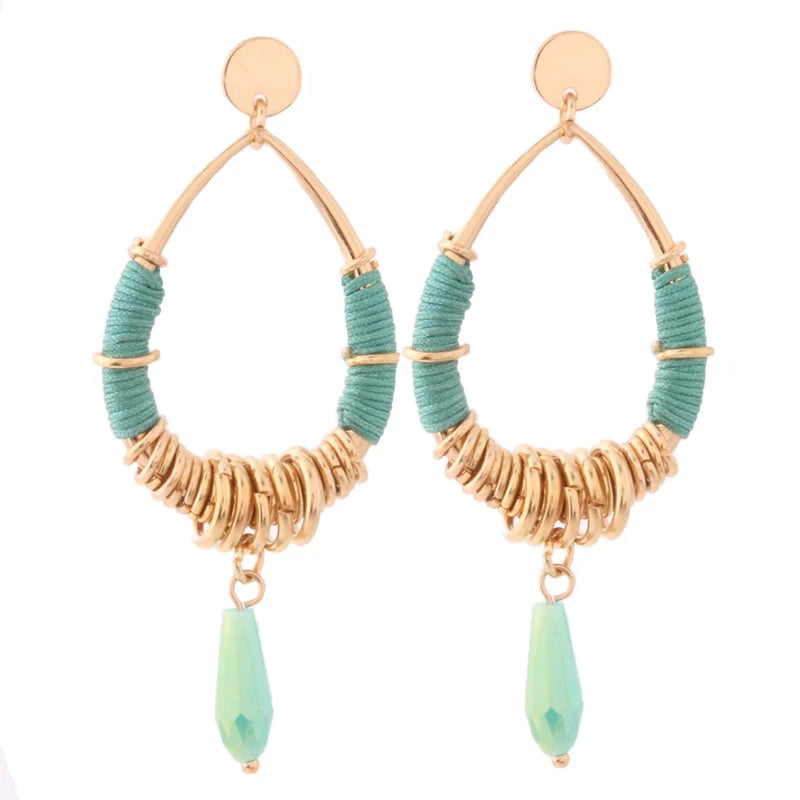 Bohemian Metal Earrings Long Brinco Ear Christmas Gift Jewelry