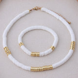 35cm Soft Pottery Bracelet Set for Women