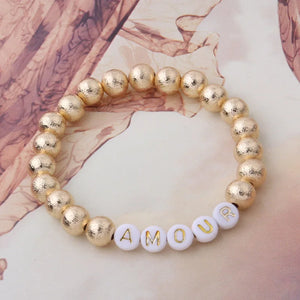 Boho Freshwater Pearl Copper Bracelet Handmade Jewelry