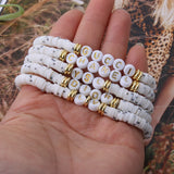 Boho Freshwater Pearl Copper Bracelet Handmade Jewelry