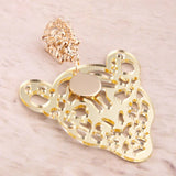 Y2K Leopard Lion Earrings Resin Big Ear Accessories Gift