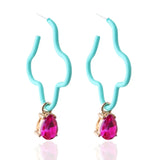 Y2K Candy Colorful Earring Paint Brinco Ear Oorbellen Multicolor Christmas Charm