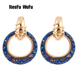 Snake Earrings Leather Big Drop Brinco Ear Christmas