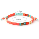 Bohemian Filament Bracelet for Women, Colorful Jewelry