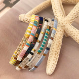 Bohemian Filament Bracelet for Women, Colorful Jewelry