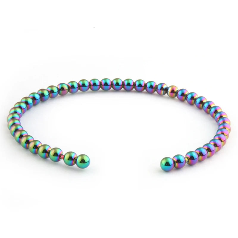 NeeFuWoFu Snake Alloy Bracelet Open Spring Buckle Gradient Manual