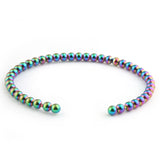 NeeFuWoFu Snake Alloy Bracelet Open Spring Buckle Gradient Manual
