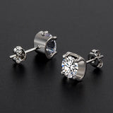 1ct Moissanite Earrings Diamond 925 Silver Studs Wedding Jewelry