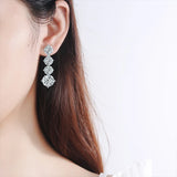 2.6ct Moissanite Diamond Earrings 925 Sterling Silver Studs