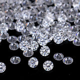 Real Gems Moissanite Loose Stone D VVS1 Round Cut Lab Grown Diamond