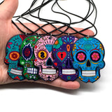 Calavera Sugary-Sweet Skull Necklace