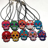 Calavera Sugary-Sweet Skull Necklace