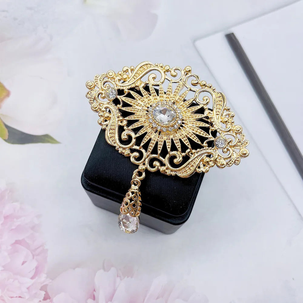 Neovisson Morocco Brooch for Aristocratic Women Wedding Jewelry