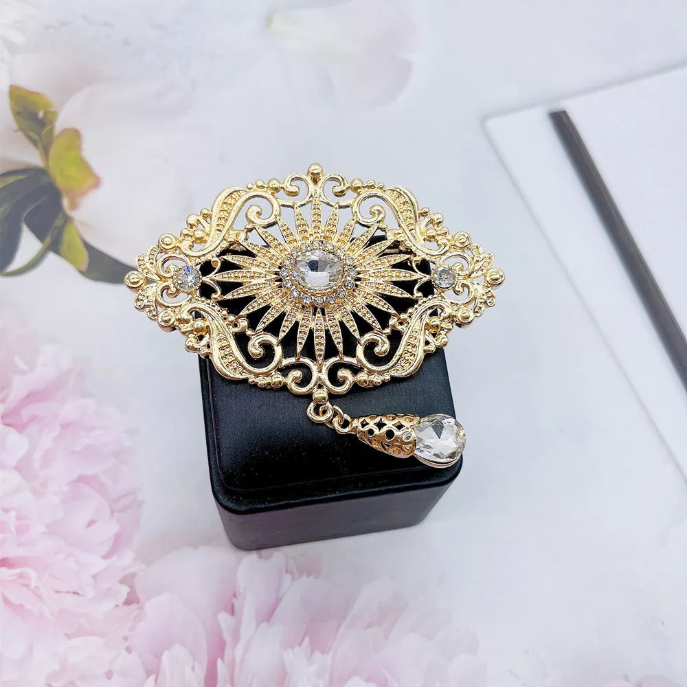 Neovisson Morocco Brooch for Aristocratic Women Wedding Jewelry