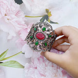 Neovisson Big Size Resin Cuff Bracelet Antique Jewelry