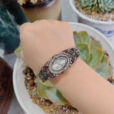 Neovisson Bangle Watches Bohemia Women Bracelet Antique Quartz Watch