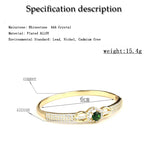 Neovisson High Women Zircon Bracelet 14K Copper Zircon Jewelry