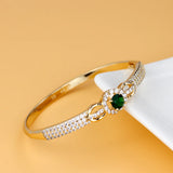 Neovisson High Women Zircon Bracelet 14K Copper Zircon Jewelry