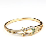 Neovisson High Women Zircon Bracelet 14K Copper Zircon Jewelry