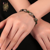 Nepal Original Three Eye Dzi Bracelet Vintage Tibet Bracelet for Women