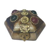 Nepal Retro Jewelry Box Bracelet Case Christmas Birthday Decoration